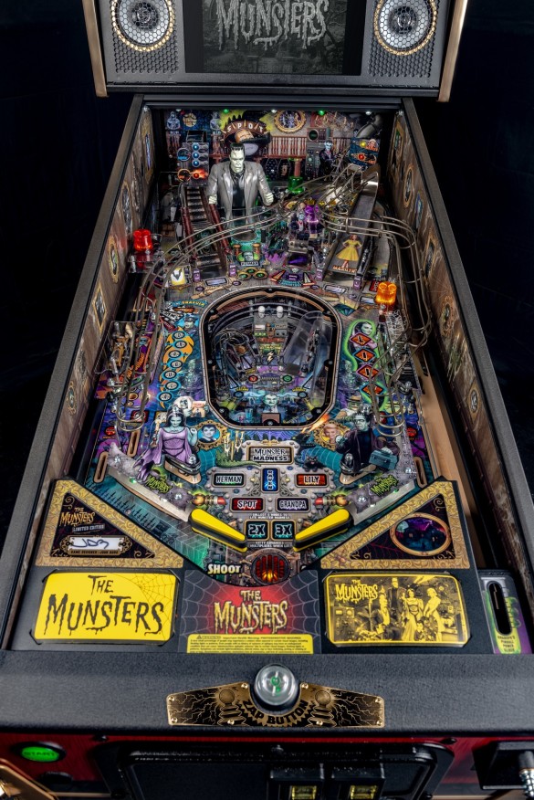 Flippers Stern Pinball The Munsters Limited Edition 3