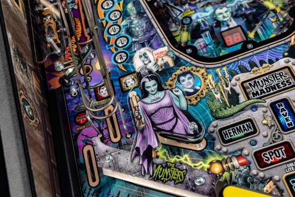 Flippers Stern Pinball The Munsters Limited Edition 10
