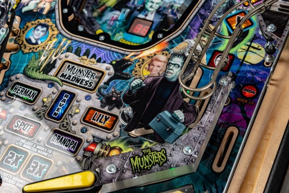 Flippers Stern Pinball The Munsters Limited Edition 12