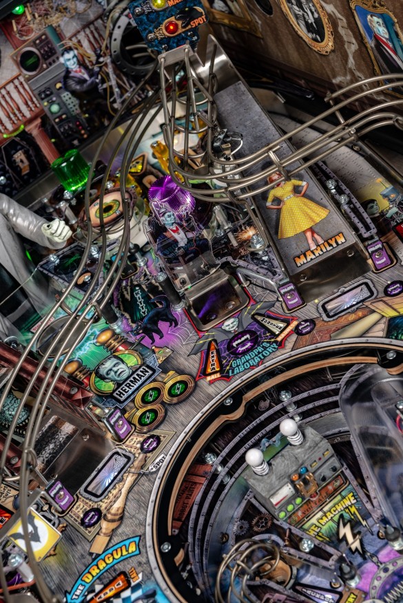 Flippers Stern Pinball The Munsters Limited Edition 8