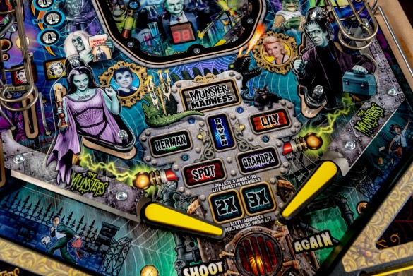 Flippers Stern Pinball The Munsters Limited Edition 11