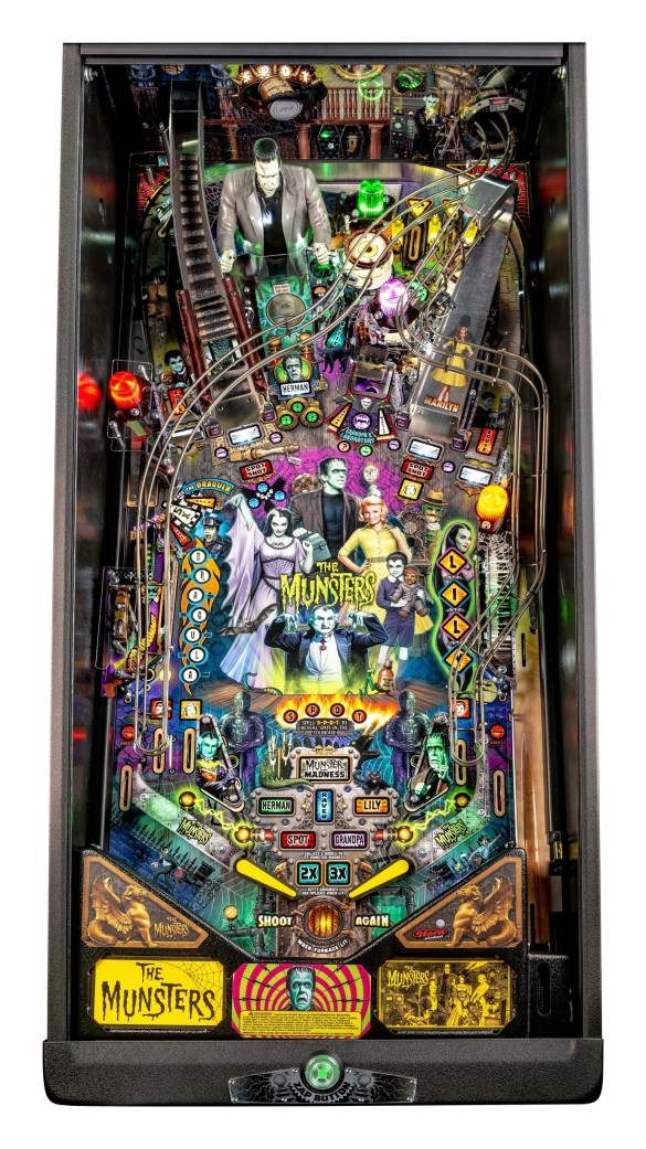 Flippers Stern Pinball The Munsters Pro 2