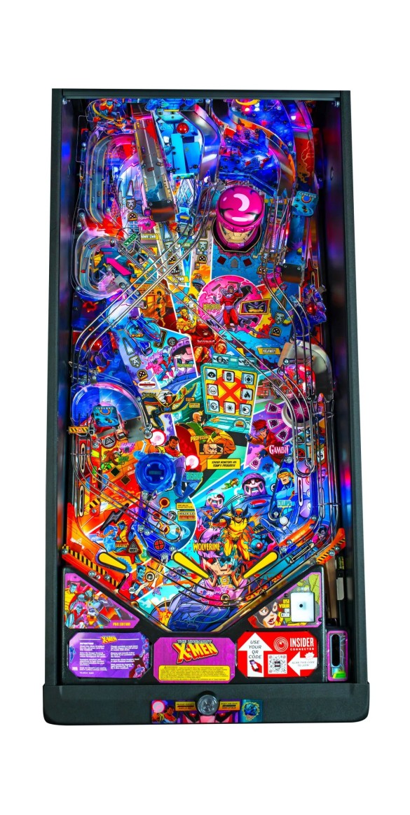 Flippers Stern Pinball The Uncanny X-Men Pro 4