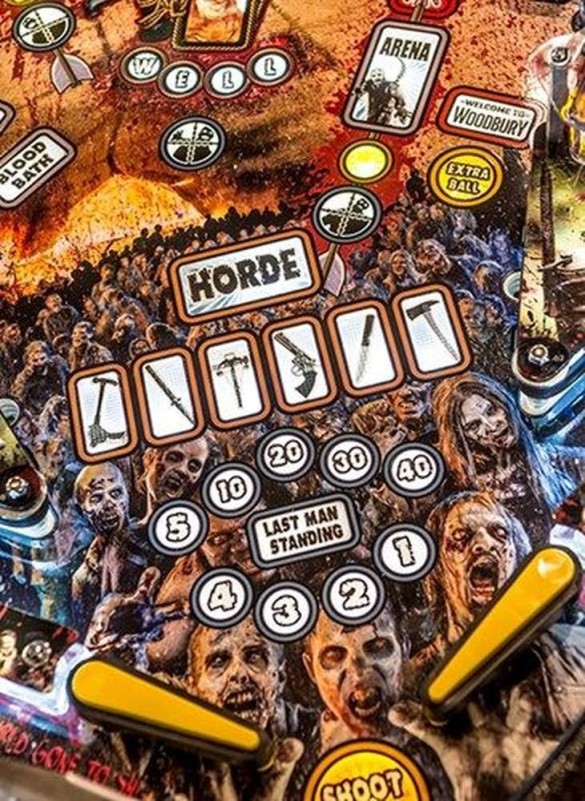 Flippers Stern Pinball "The Walking Dead Limited Edition 13