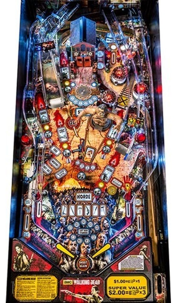 Flippers Stern Pinball The Walking Dead Pro 2