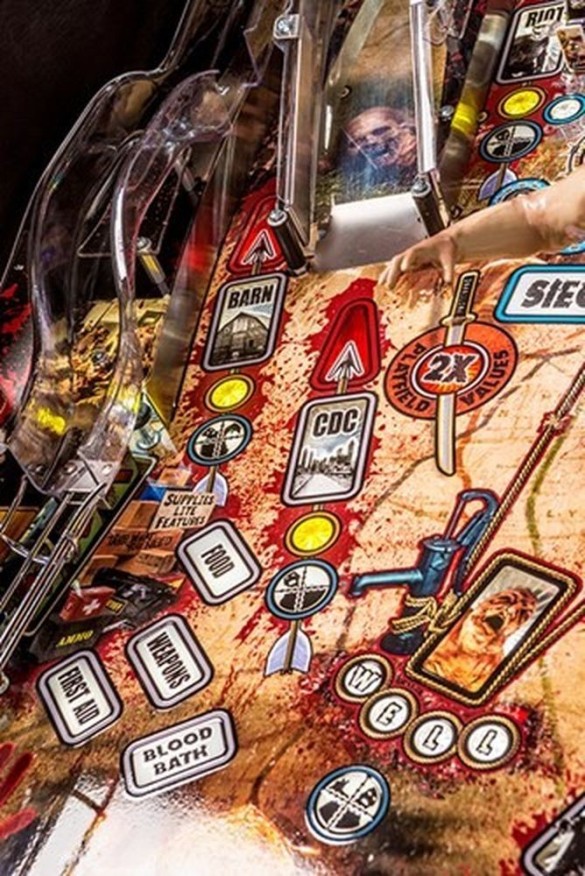 Flippers Stern Pinball The Walking Dead Pro 4