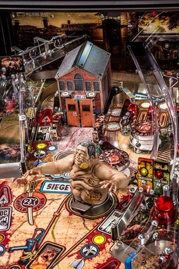 Flippers Stern Pinball The Walking Dead Pro 8