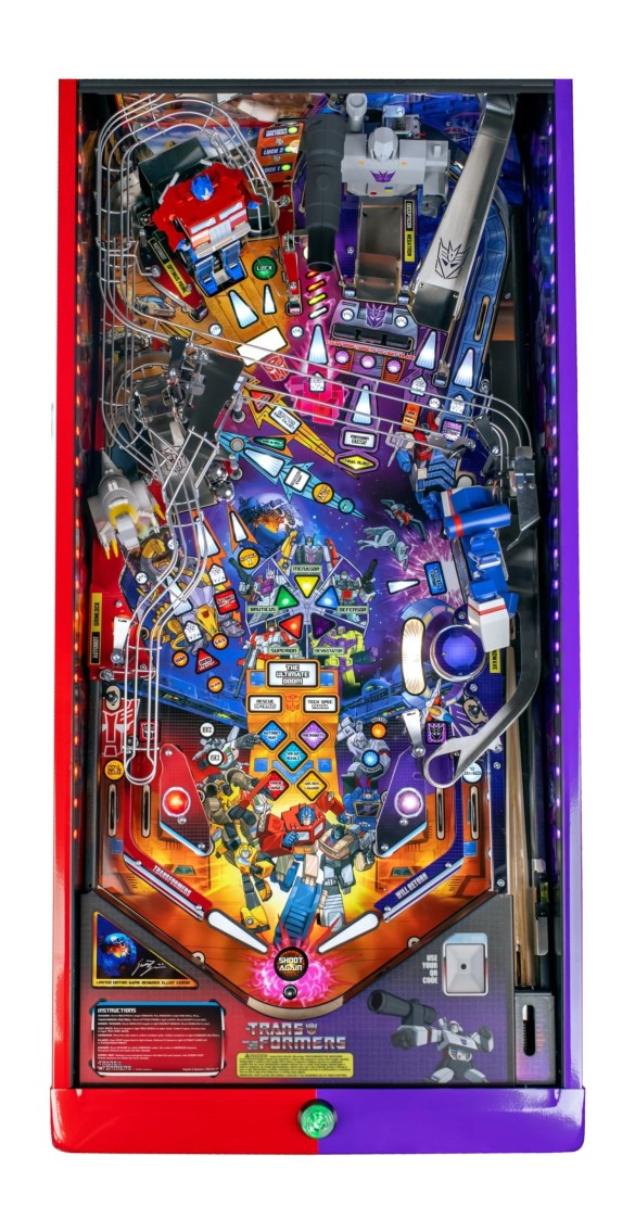 Flippers Stern Pinball TRANSFORMERS: More Than Meets the Eye Limited Edition 4