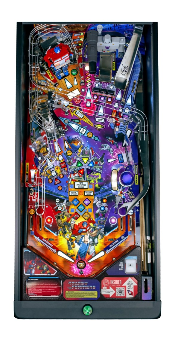 Flippers Stern Pinball TRANSFORMERS: More Than Meets the Eye Pro 4