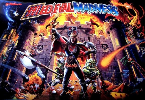 Flippers Williams Medieval Madness 5