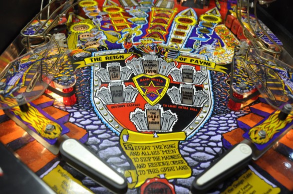 Flippers Williams Medieval Madness 3