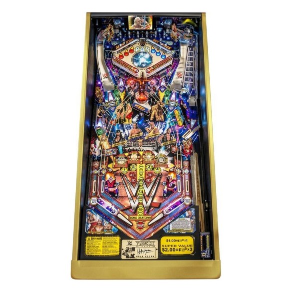 Flippers Stern Pinball WWE Wrestlemania Limited Edition (Legends of Wrestlemania) 4