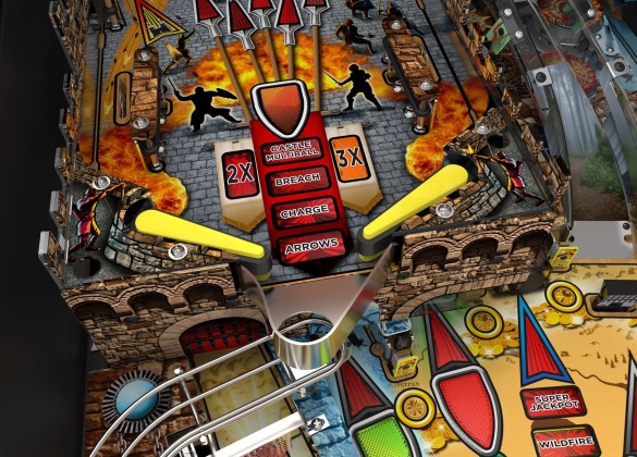 Flippers Stern Pinball Game of Thrones Pro 3