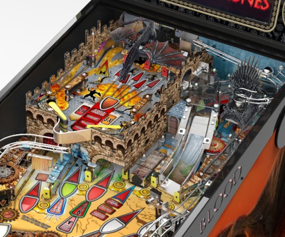 Flippers Stern Pinball Game of Thrones Pro 5