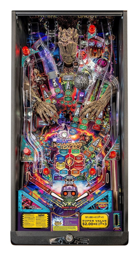 Flippers Stern Pinball Guardians Of The Galaxy Premium 2