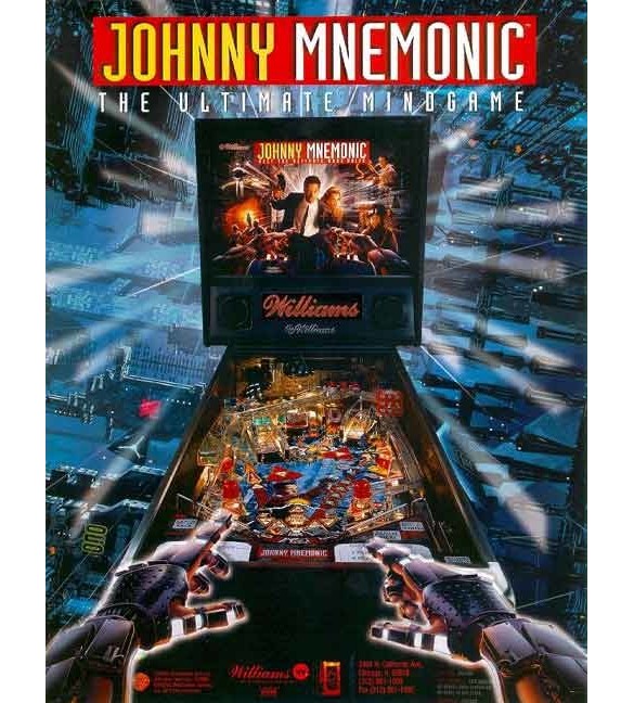 Flippers Williams Johnny Mnemonic 3