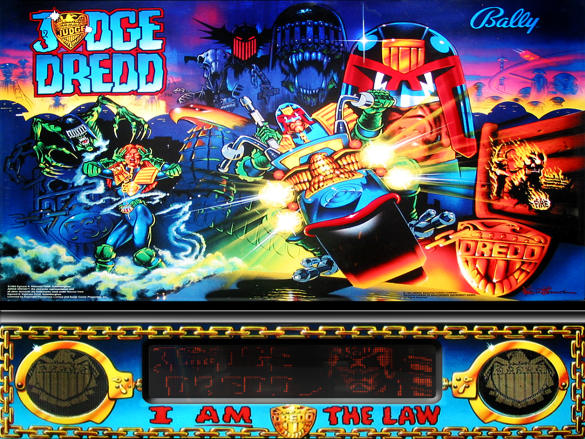 Flippers Bally Judge Dredd 5