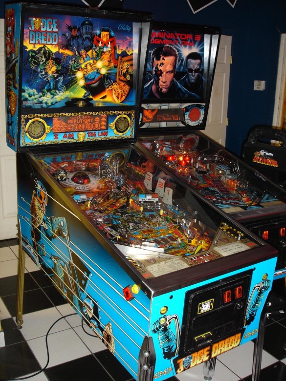 Flippers Bally Judge Dredd 3