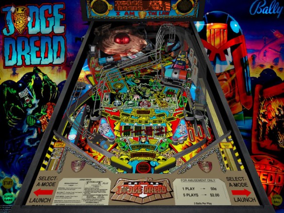 Flippers Bally Judge Dredd 7