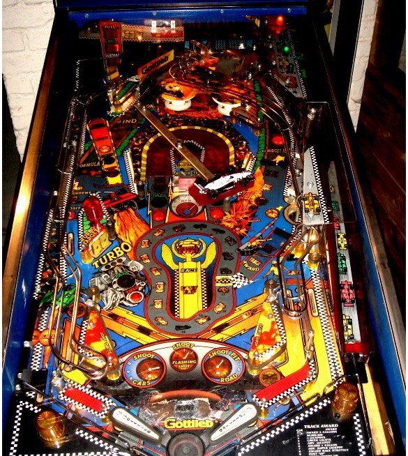 Flippers Gottlieb Mario Andretti 4