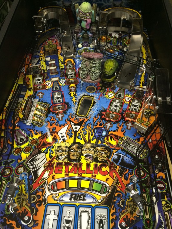 Flippers Stern Pinball Metallica Premium 7
