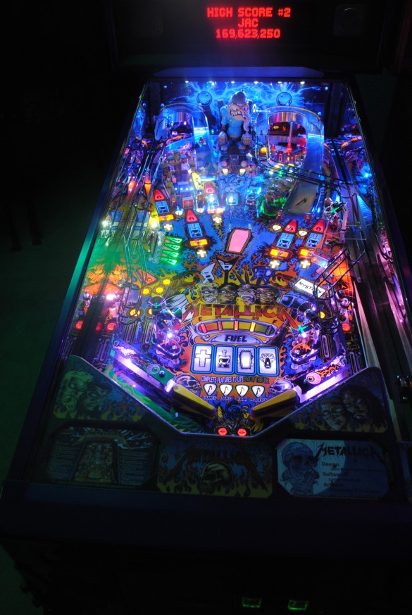 Flippers Stern Pinball Metallica Pro 2