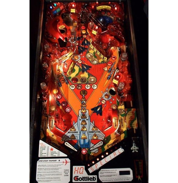 Flippers Gottlieb Operation Thunder 4