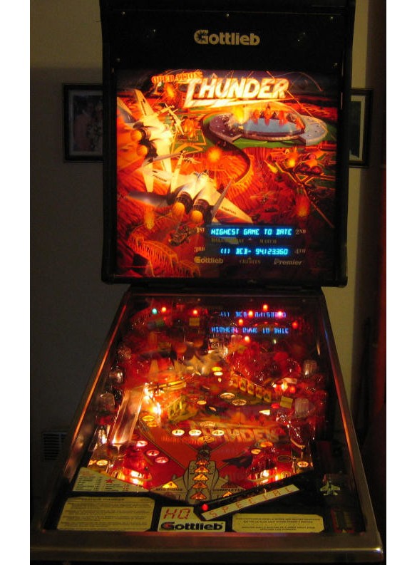 Flippers Gottlieb Operation Thunder 3