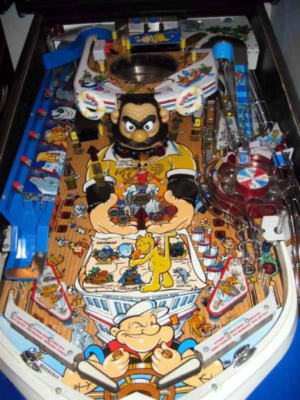 Flippers Bally Popeye 5