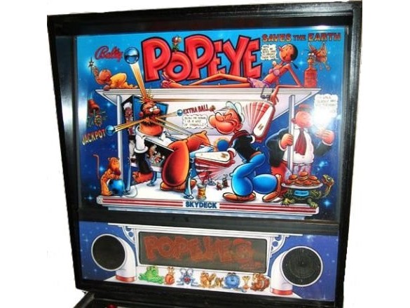 Flippers Bally Popeye 3