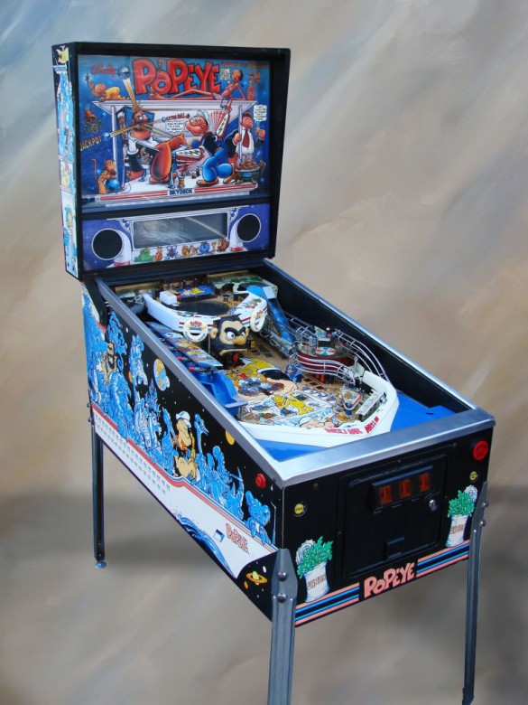 Flippers Bally Popeye 2