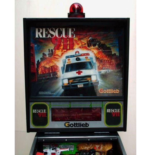 Flippers Gottlieb Rescue 911 4