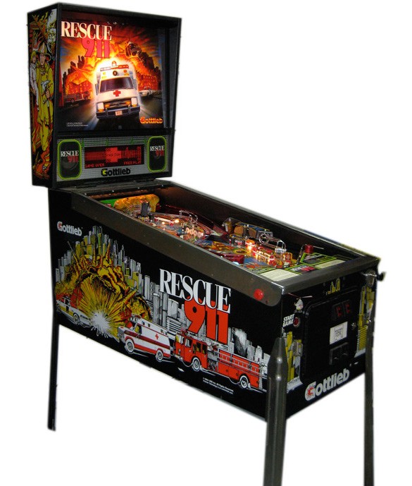 Flippers Gottlieb Rescue 911 2