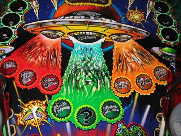 Flippers Bally Revenge from Mars 6