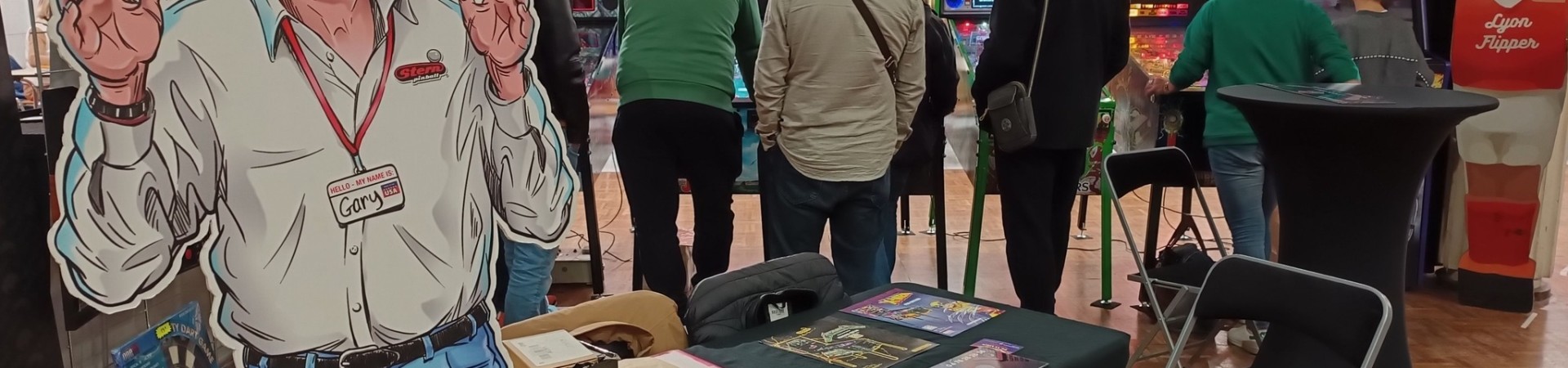 Lyon-Flipper au 2ᵉ Salon du Flipper à Ambérieu-en-Bugey