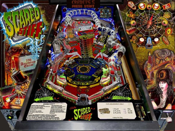 Flippers Bally Scared Stiff 5