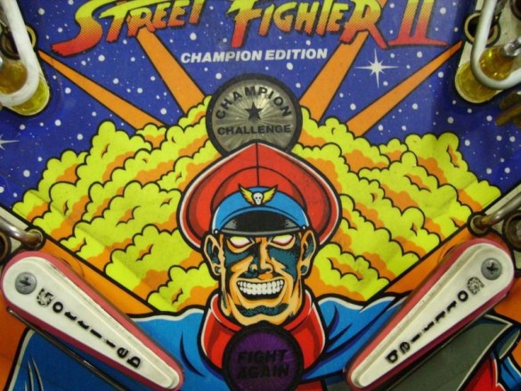 Flippers Gottlieb Street Fighter 2 6