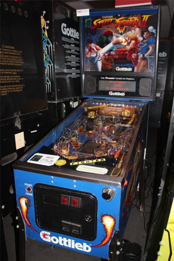 Flippers Gottlieb Street Fighter 2 4