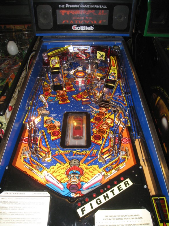 Flippers Gottlieb Street Fighter 2 5