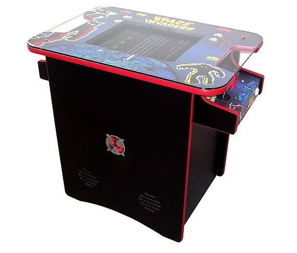 Bornes d'arcade Lyon Flipper Table cocktail Space Invaders 3