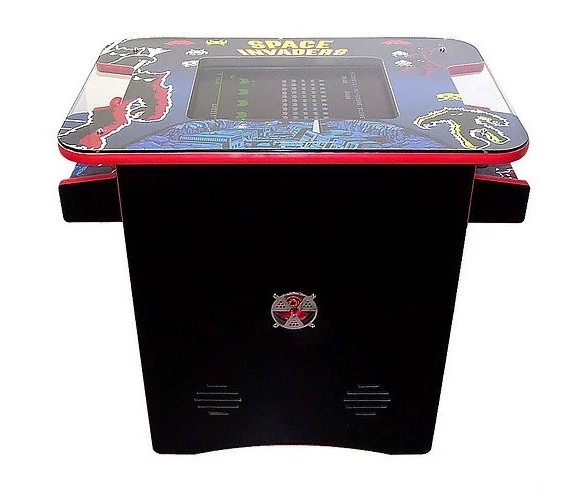 Bornes d'arcade Lyon Flipper Table cocktail Space Invaders 4