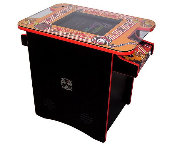 Bornes d'arcade Lyon Flipper Table cocktail Donkey Kong 3