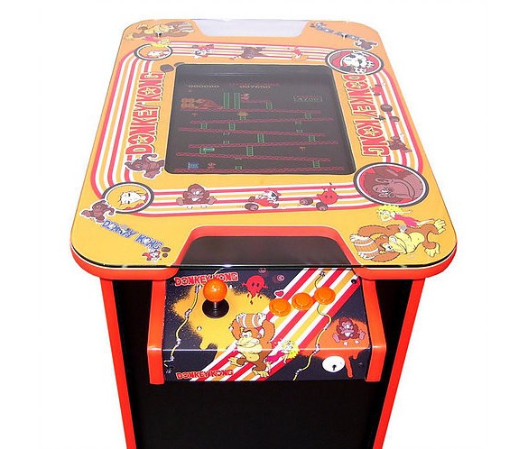 Bornes d'arcade Lyon Flipper Table cocktail Donkey Kong 4