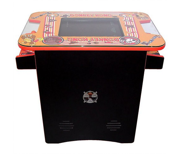 Bornes d'arcade Lyon Flipper Table cocktail Donkey Kong 2
