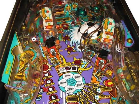 Flippers Bally World Cup Soccer 9