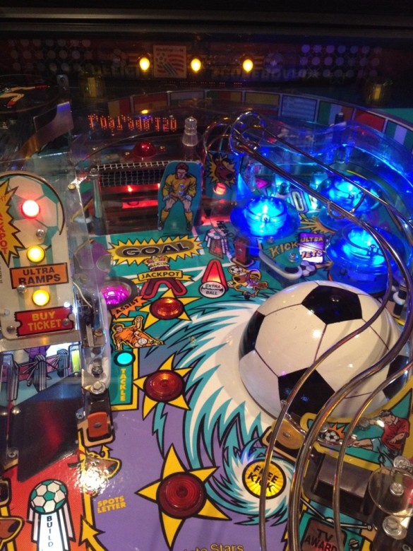 Flippers Bally World Cup Soccer 7