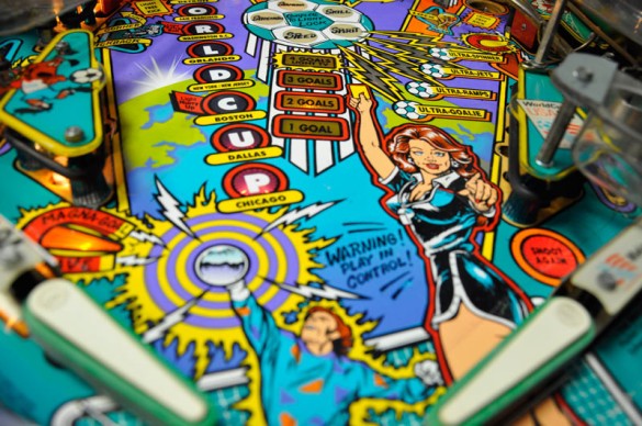 Flippers Bally World Cup Soccer 6