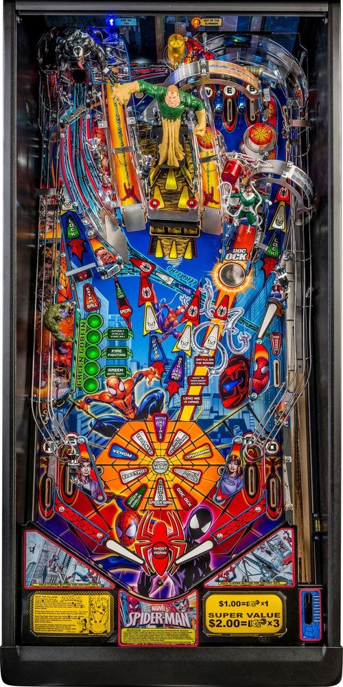 Flipper Spider Man Vault Edition - Stern Pinball